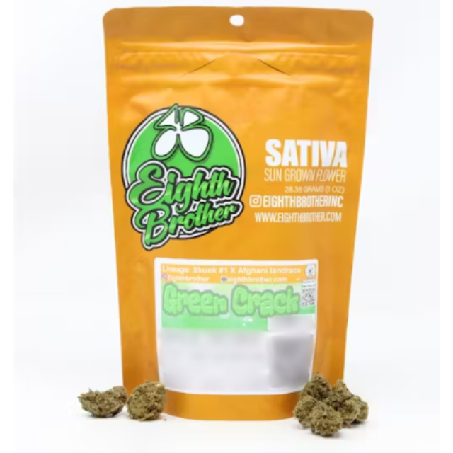 Eighth brother - 1 OZ- GREEN CRACK- SUN GROWN