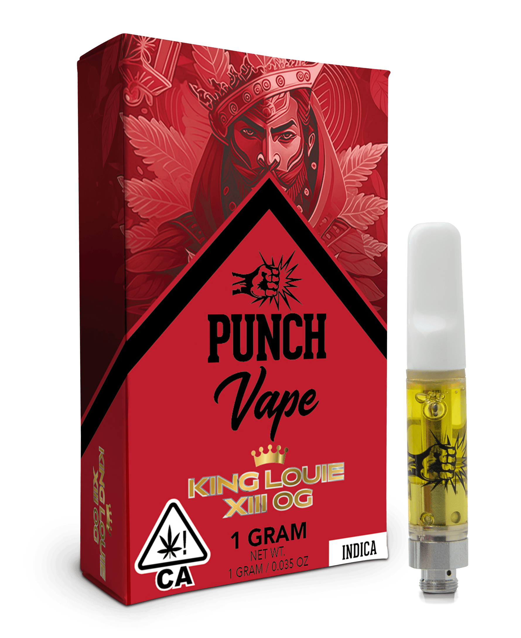 Punch - 1G- KING LOUIE XIII OG- CARTRIDGE Main Image
