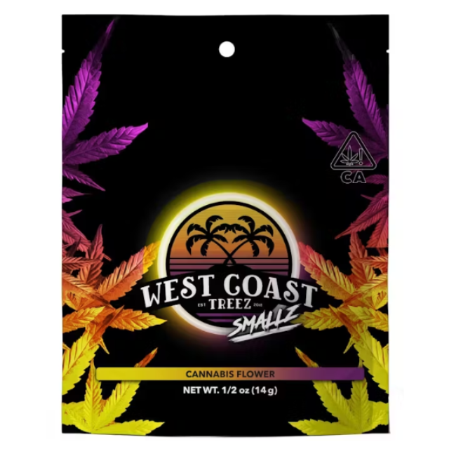 West coast treez - 1/2 OZ- BLUE HALO- SUN GROWN SMALLZ