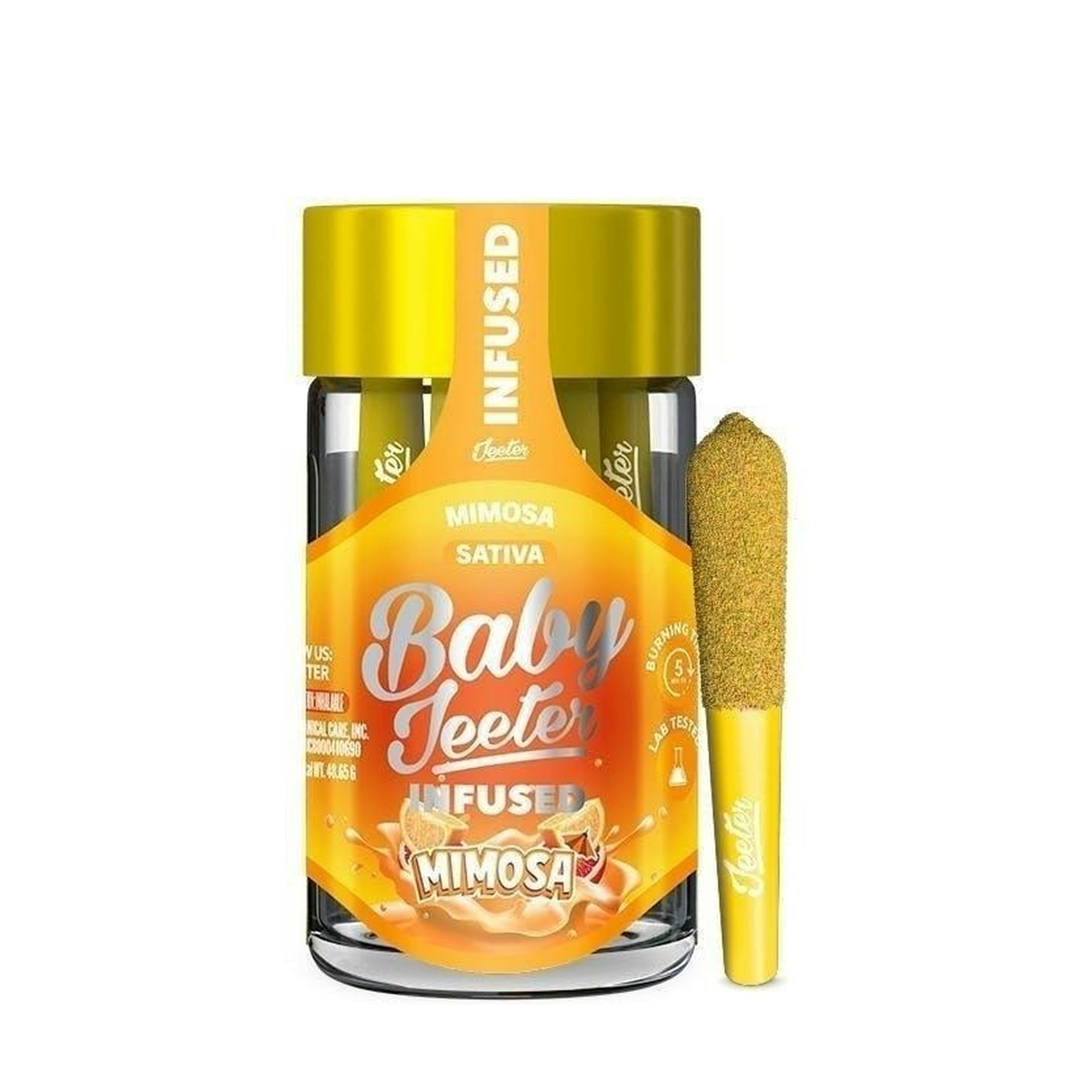 5PK- 0.5G- MIMOSA- INFUSED- BABY JEETER