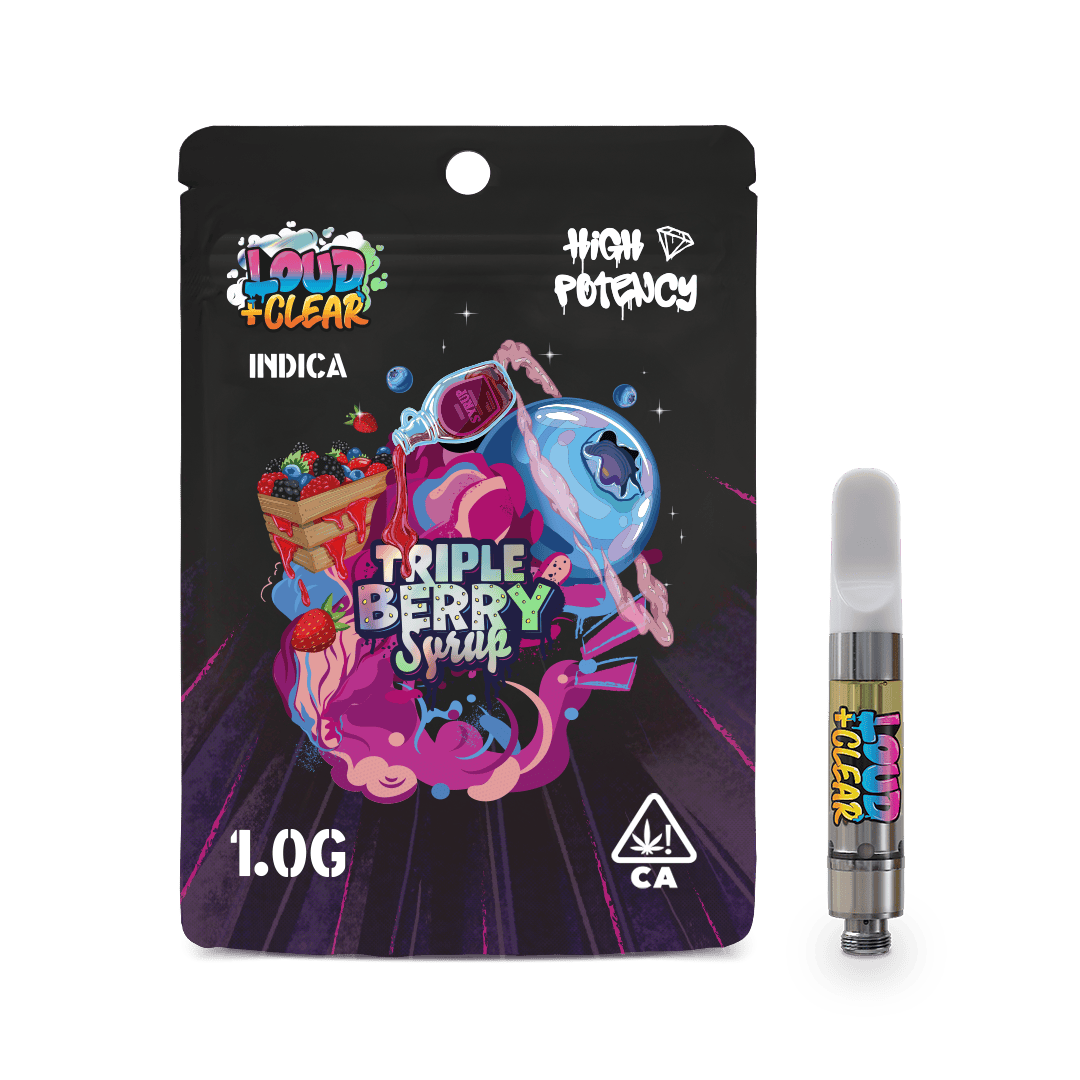 Loud & clear - 1G- TRIPLE BERRY SYRUP- LIQUID DIAMOND- CARTRIDGE Main Image