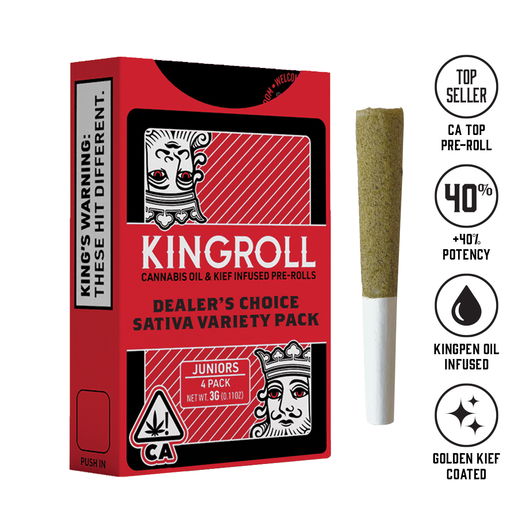4PK- 0.75G- SATIVA VARIETY PACK- INFUSED #7