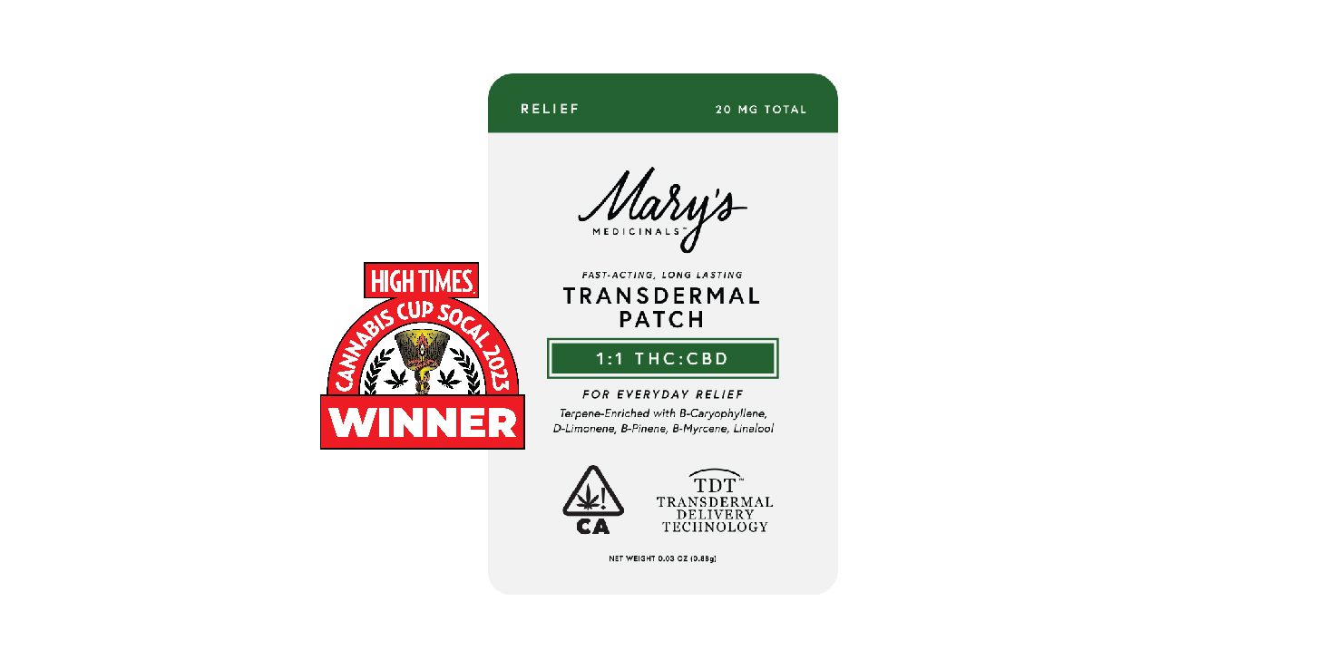 Mary's medicinals - SINGLE PATCH- 1:1