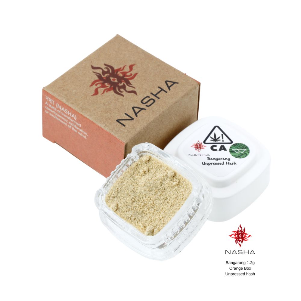 Nasha - 1.2G- ICC- ORANGE UNPRESSED HASH