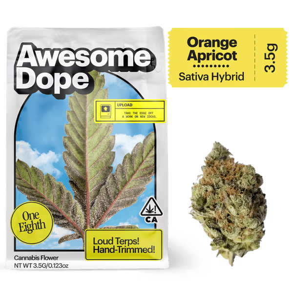 1/8 OZ- ORANGE APRICOT- PREMIUM INDOOR