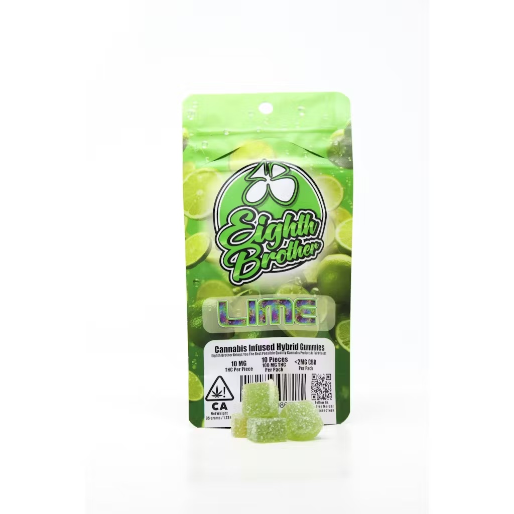 Eighth brother - 10CT - LIME - GUMMY Main Image