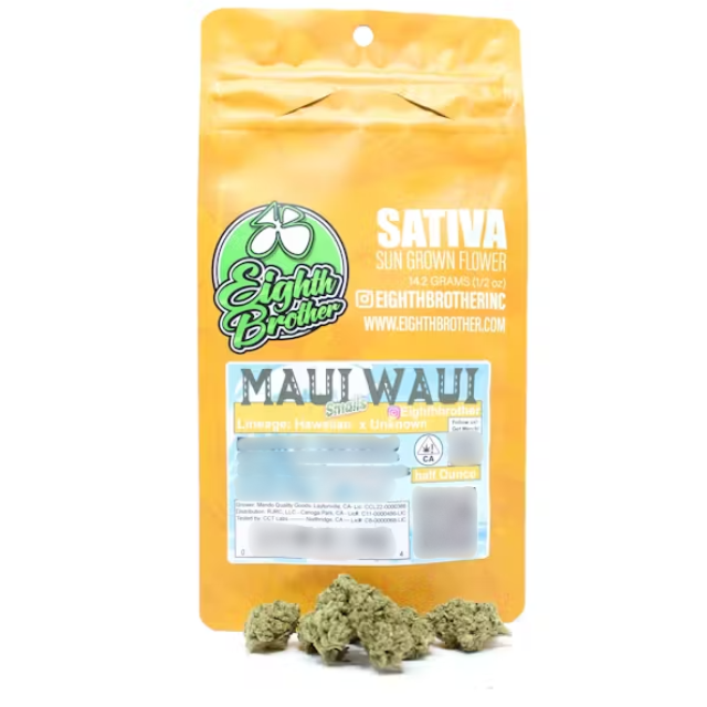 Eighth brother - 1/2 OZ- MAUI WAUI- SUN GROWN- SMALLS