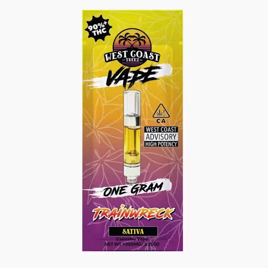 1G- TRAINWRECK- SATIVA- CARTRIDGE