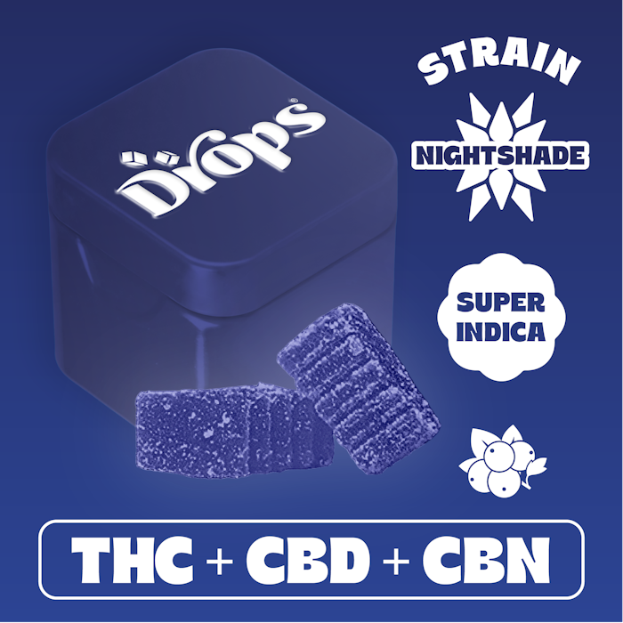 2CT- BLACK CURRANT- 1:1:1- THC: CBN: CDB- NIGHTSHADE- JELLIES
