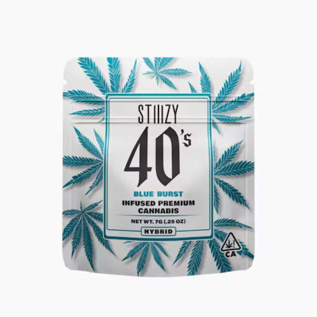 Stiiizy - 1/4 OZ- BLUE BURST- INFUSED PREMIUM INDOOR SMALLS