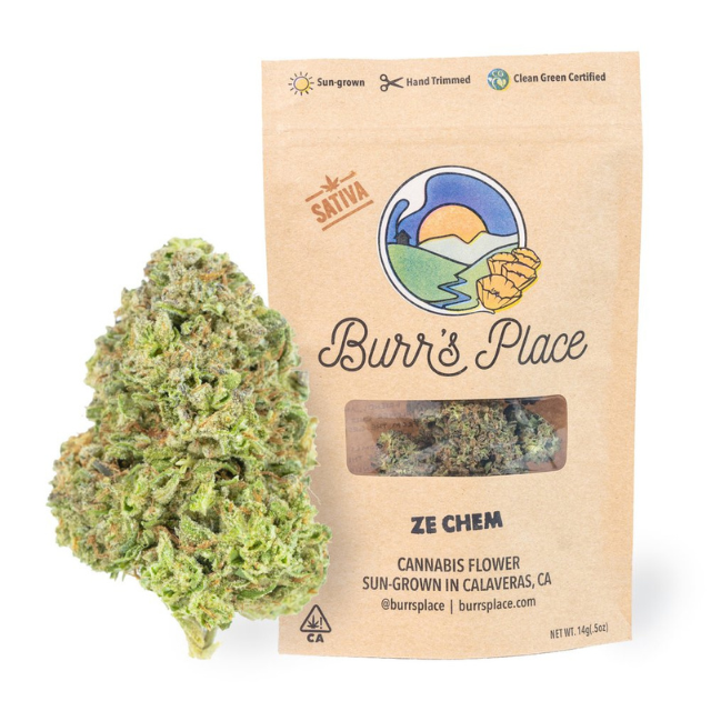 Burr's place - 1/2 OZ- ZE CHEM- SUN GROWN