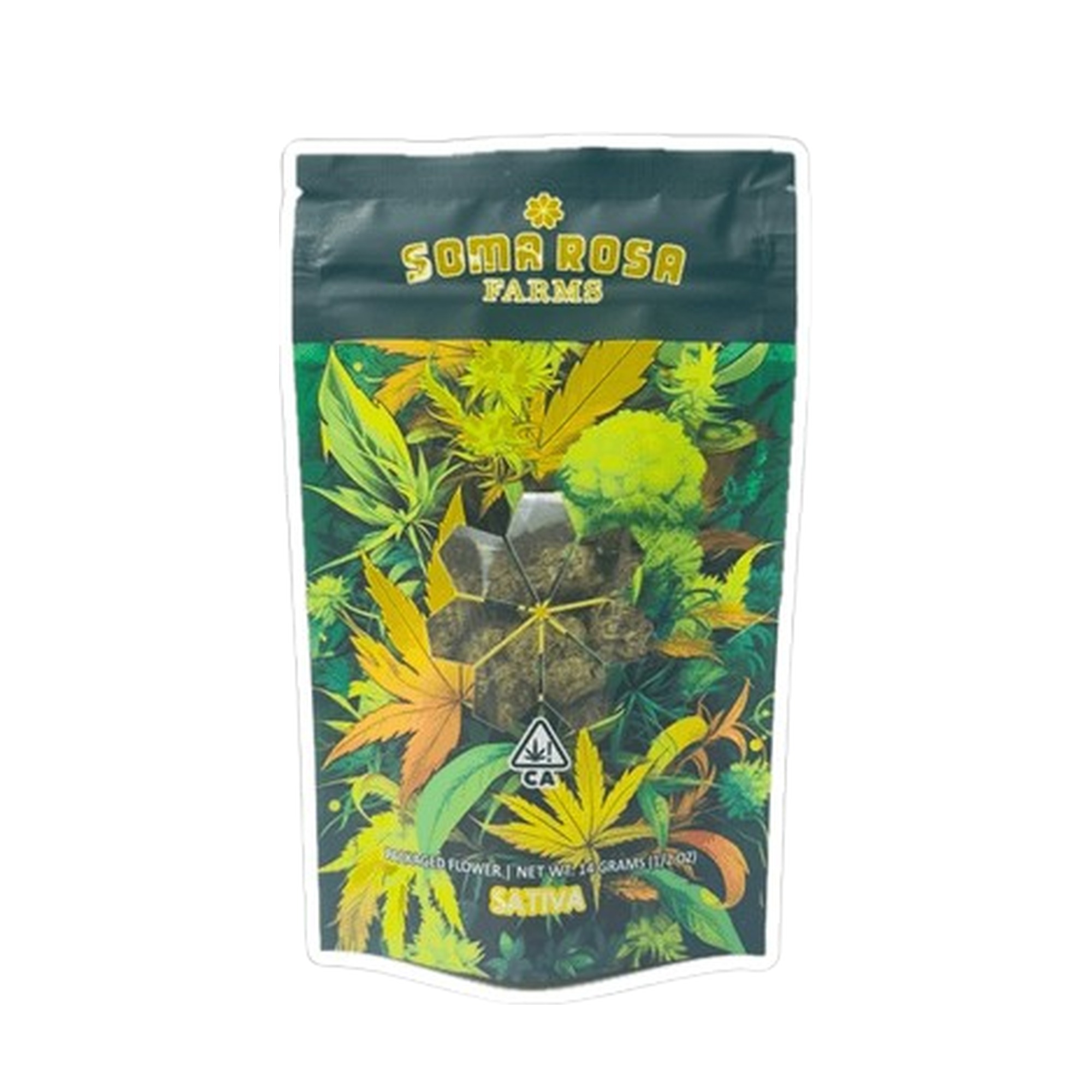 Soma rosa - 1/2 OZ- ZOAP- SUN GROWN Main Image