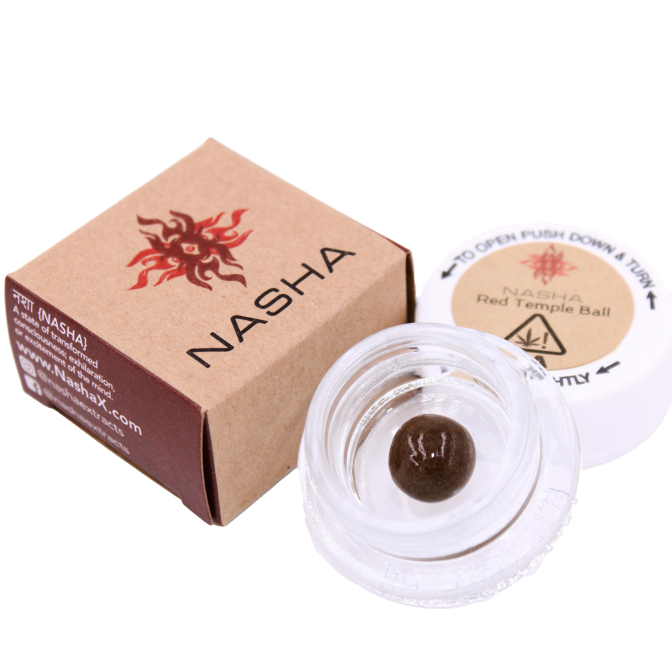 Nasha — Peanut Butter Breath Red Temple Ball