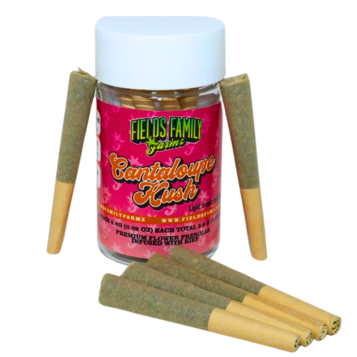 Cantaloupe Kush Infused Preroll - 3.6 g - 6 Pack