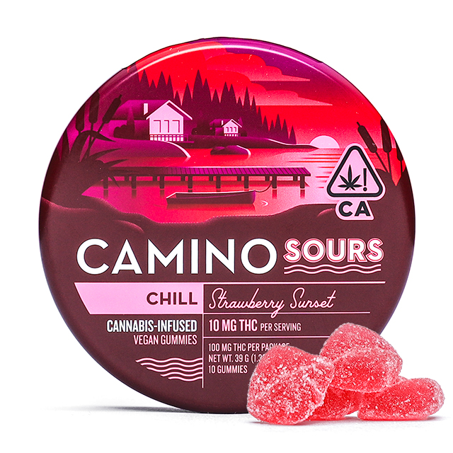 Strawberry Sunset Sour Gummies