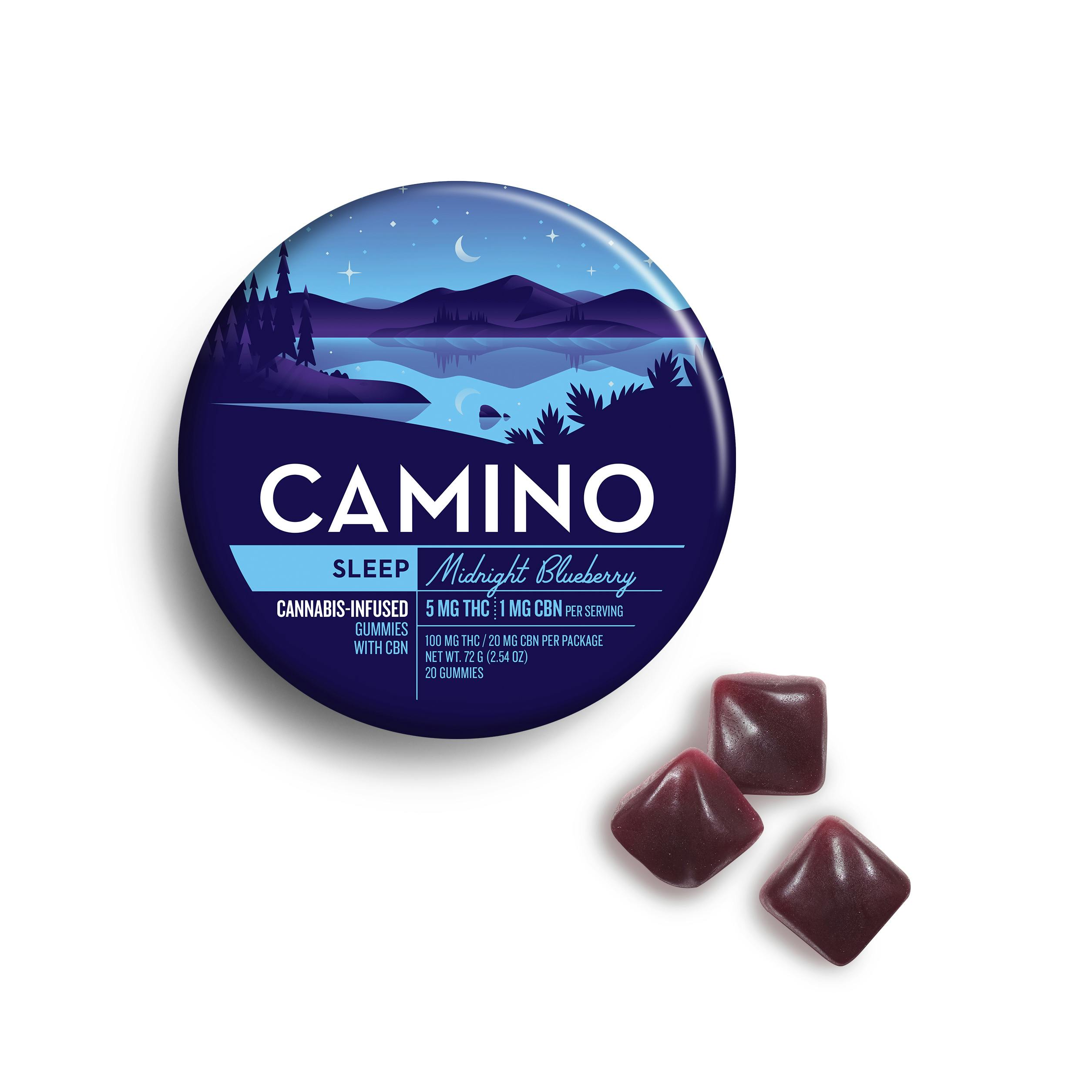 Midnight Blueberry CBN Gummies