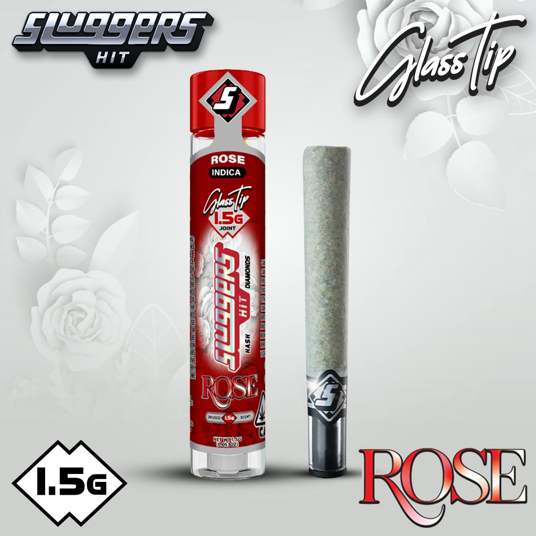 Sluggers: ROSE INFUSED PREROLL - 1.5 G
