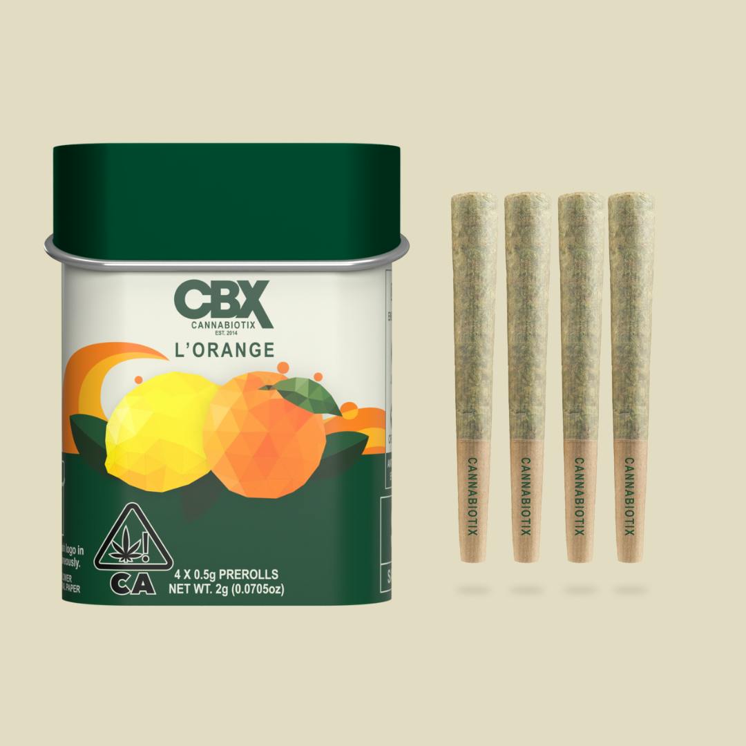 L'Orange Preroll - 2 g - 4 Pack