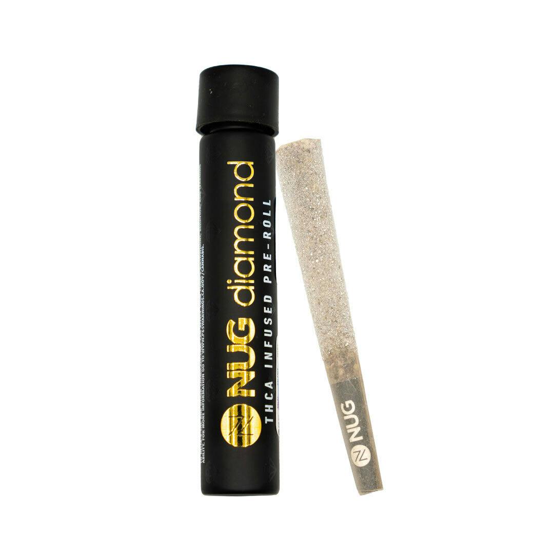 NUG: INDICA DIAMOND INFUSED PREROLL - 1 G