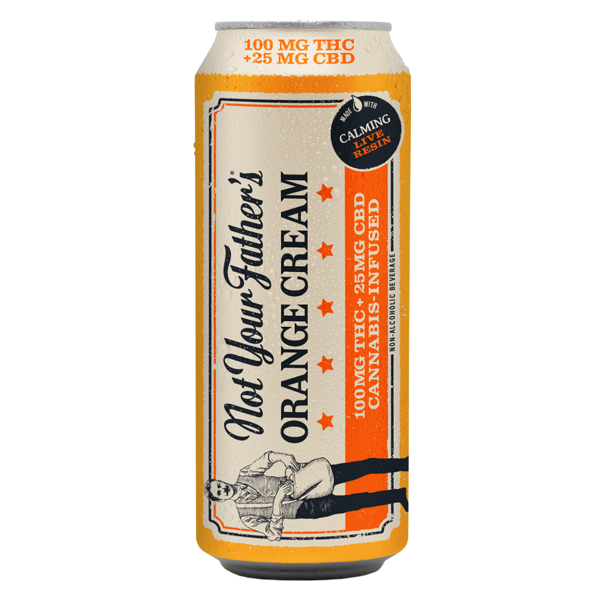 NOT YOUR FATHERS - Orange Cream THC + CBD - 100 mg