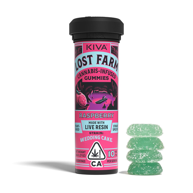 RASPBERRY LIVE RESIN GUMMIES - 100 GRAMS