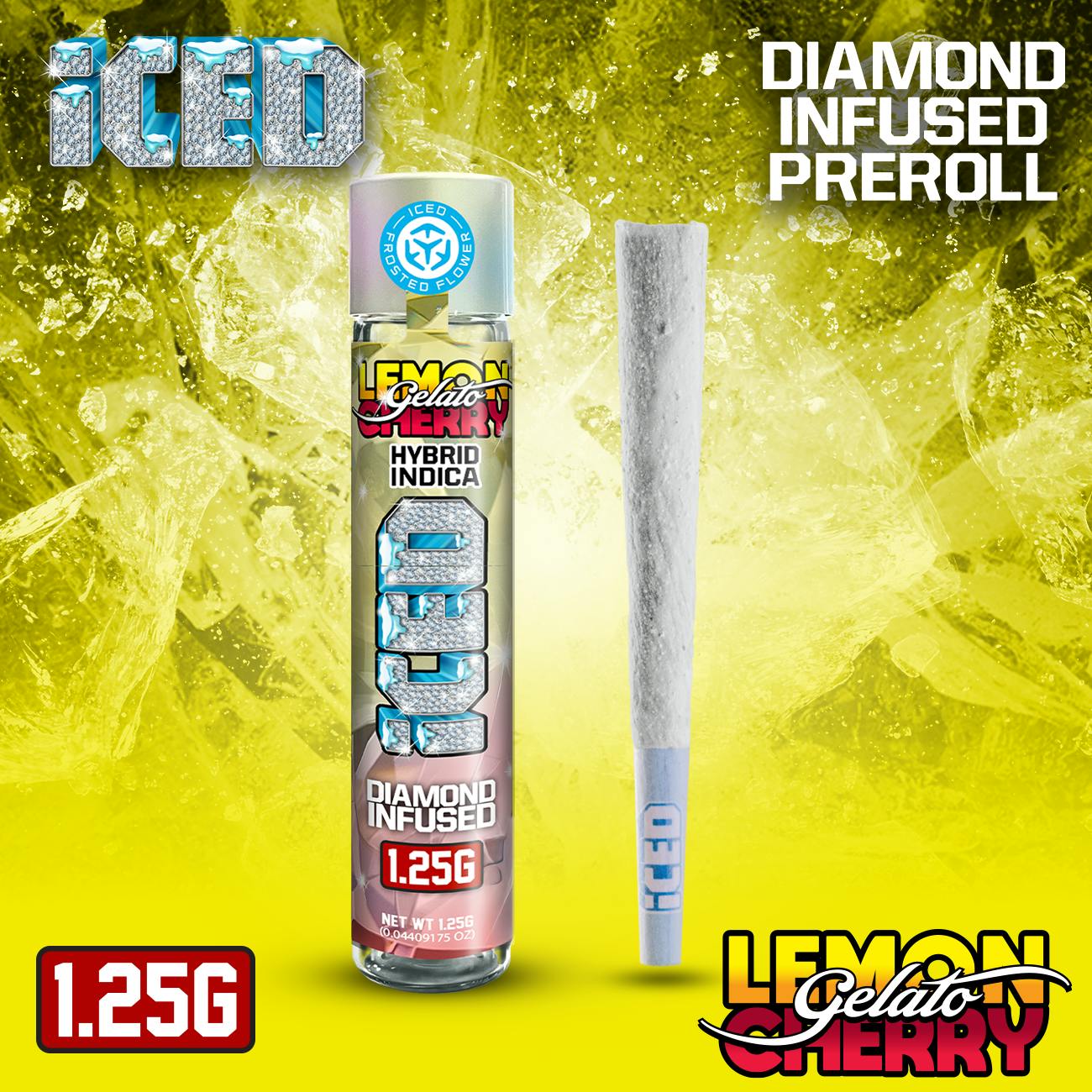 ICED: Lemon Cherry Gelato Blunt