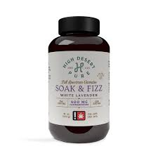WHITE LAVENDER SOAK & FIZZ BATH SALTS - 400 MILLIGRAMS