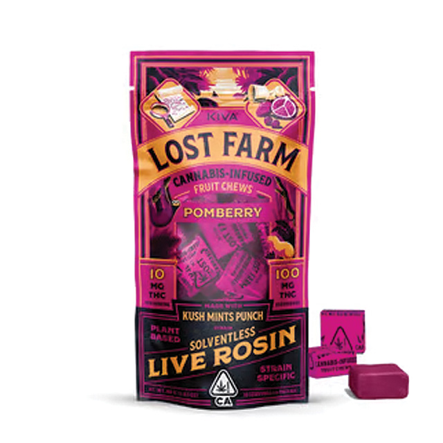 Pomberry Live Rosin Infused Fruit Chews