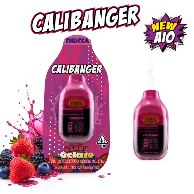 CALI BANGER: Berry Gelato Juiced