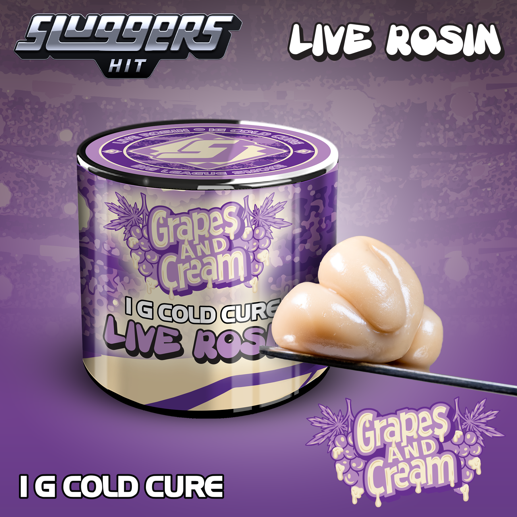 Sluggers: Grapes & Cream