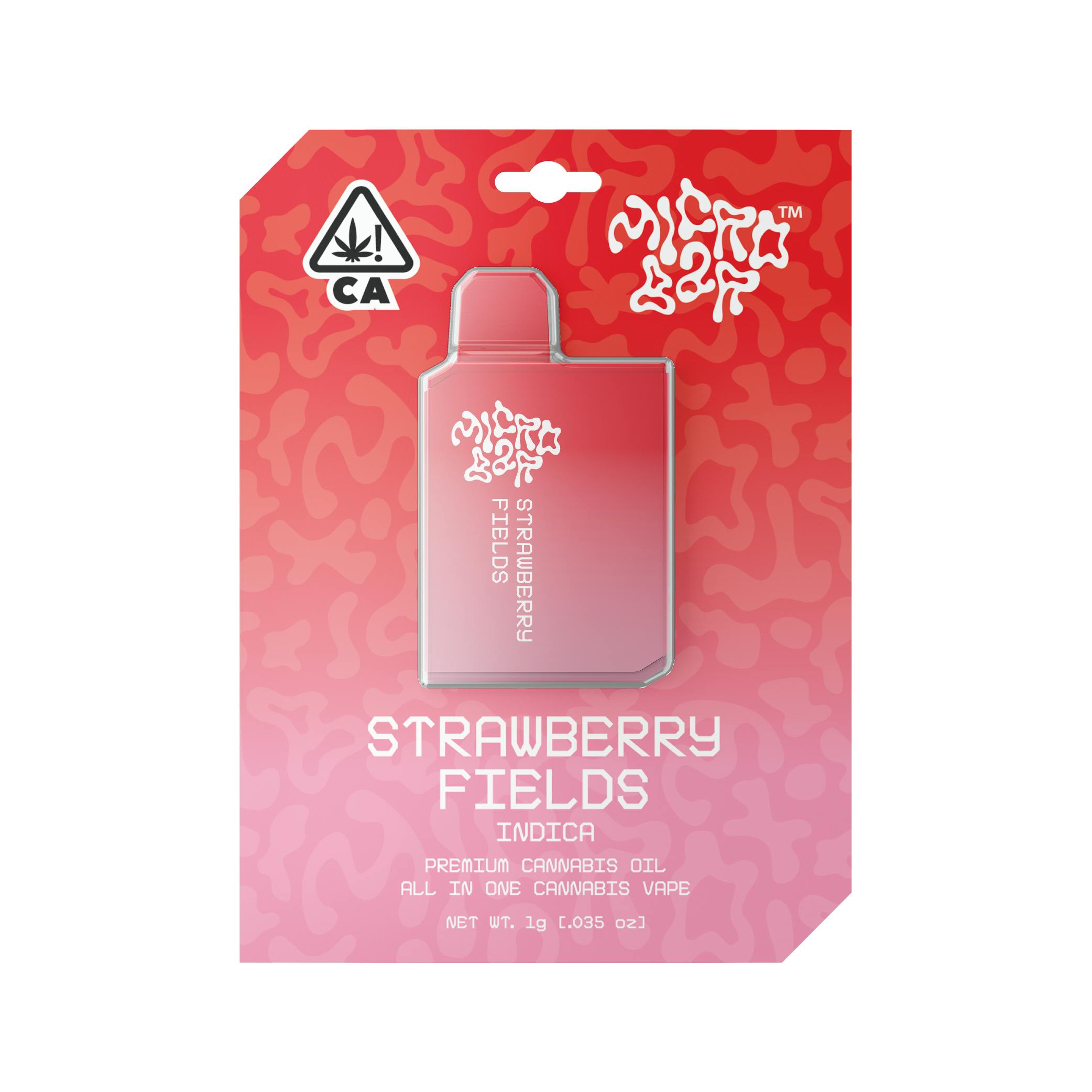 Micro Bar: Strawberry Fields