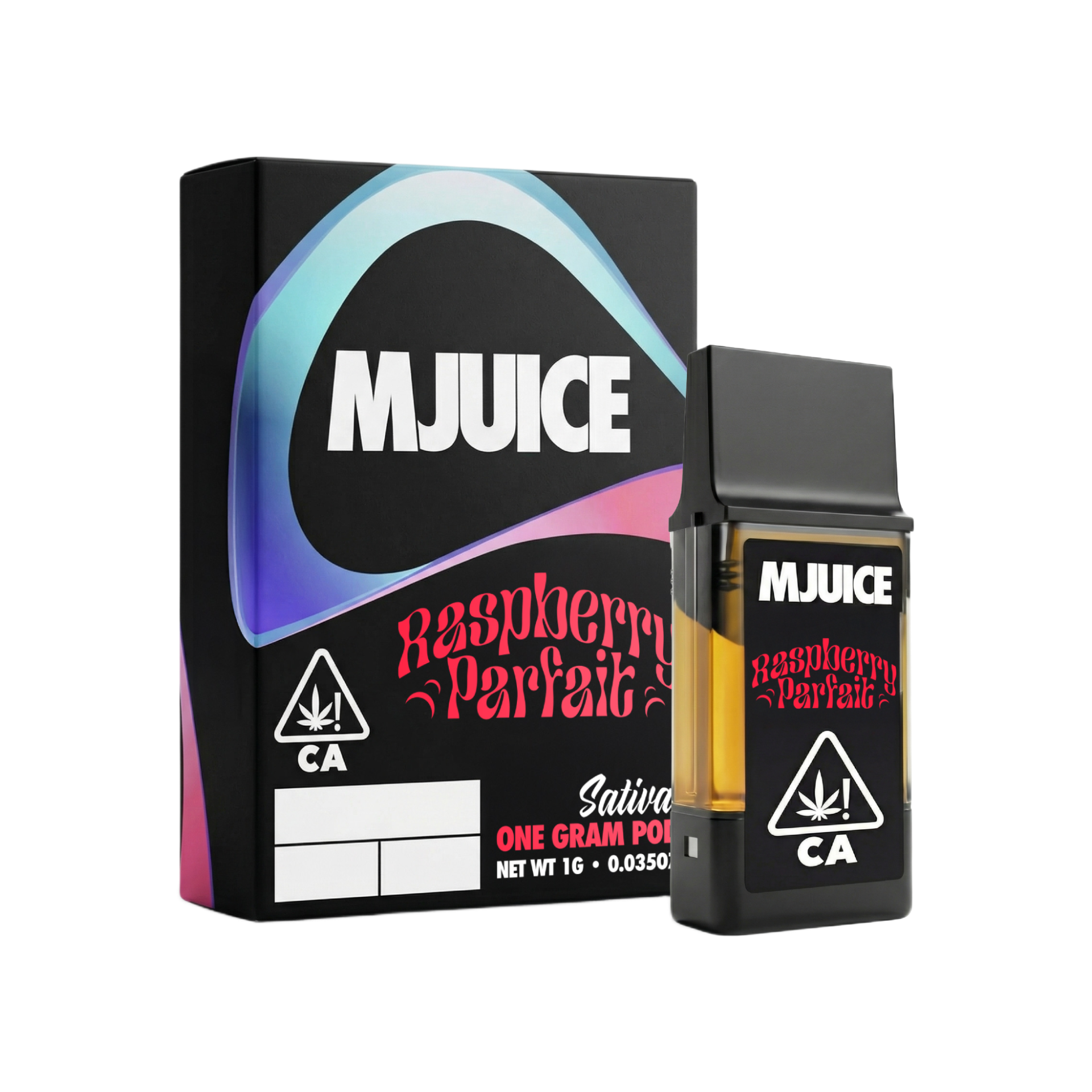 MJUICE: Raspberry Parfait