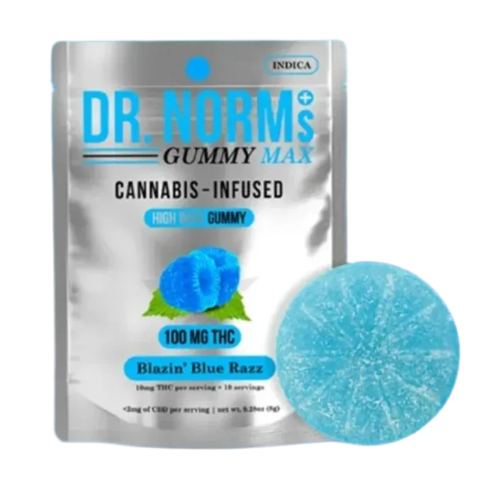 DR. NORM'S: Blazin Blue Razz Single