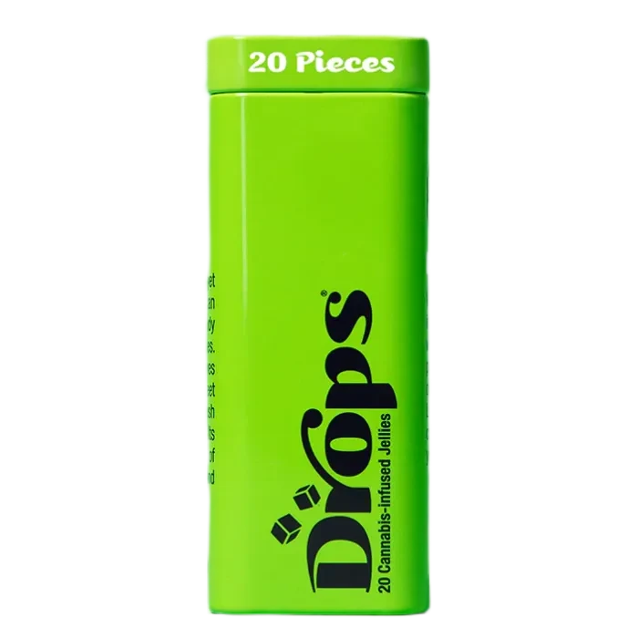 Drops: Lime Gummy 20 Pack 100MG