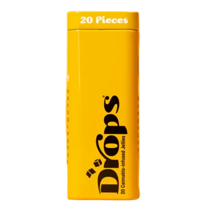 Drops: Lemon Gummy 20 Pack 100MG