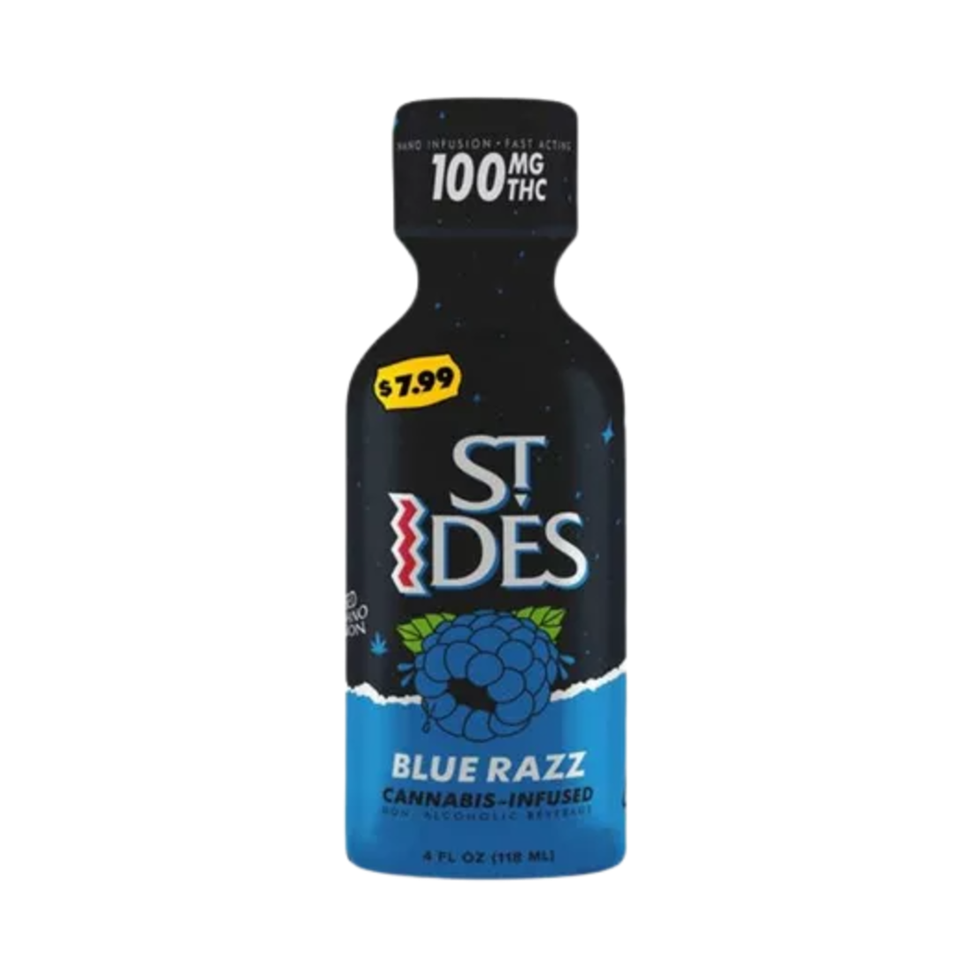 St. Ides: Blue Razz Shot Single