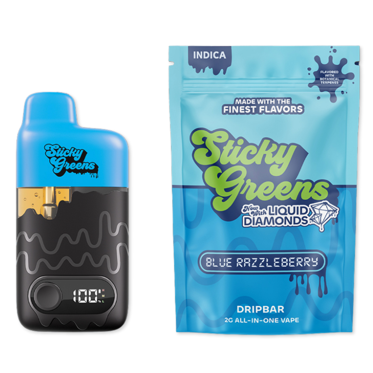drip disposable vape 2g Rocket Blast: Cake Drip 2G Disposable | Green Acres main image 1