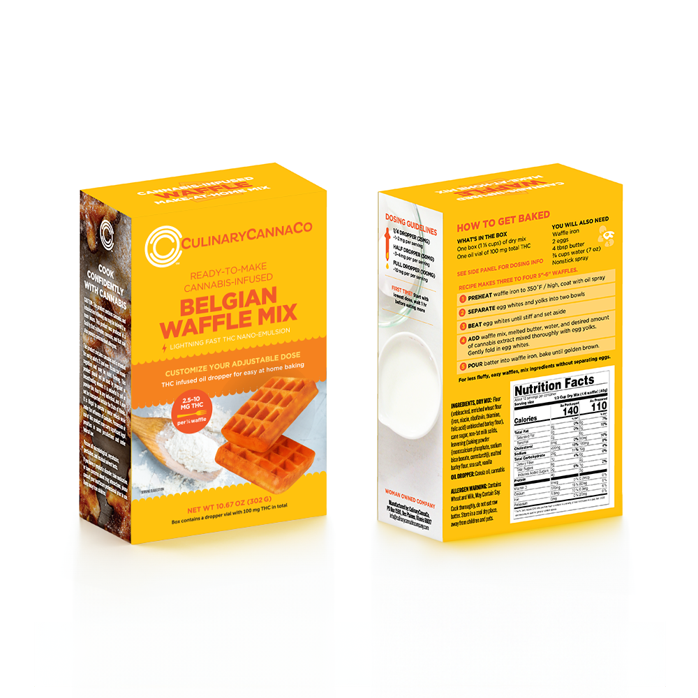 BAKING MIX | BELGIAN WAFFLE | 100MG