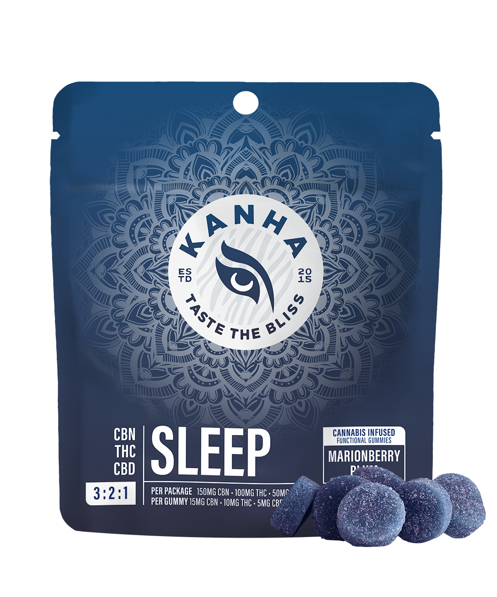GUMMY | SLEEP MARIONBERRY PLUM 3:2:1 | 150MG CBN : 100MG THC : 50MG CBD | 10PK