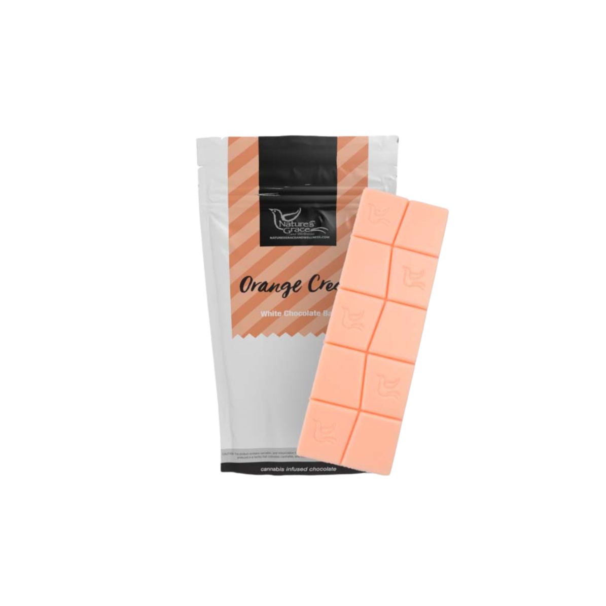 CHOCOLATE BAR | ORANGE CREAM WHITE CHOCOLATE | 100MG