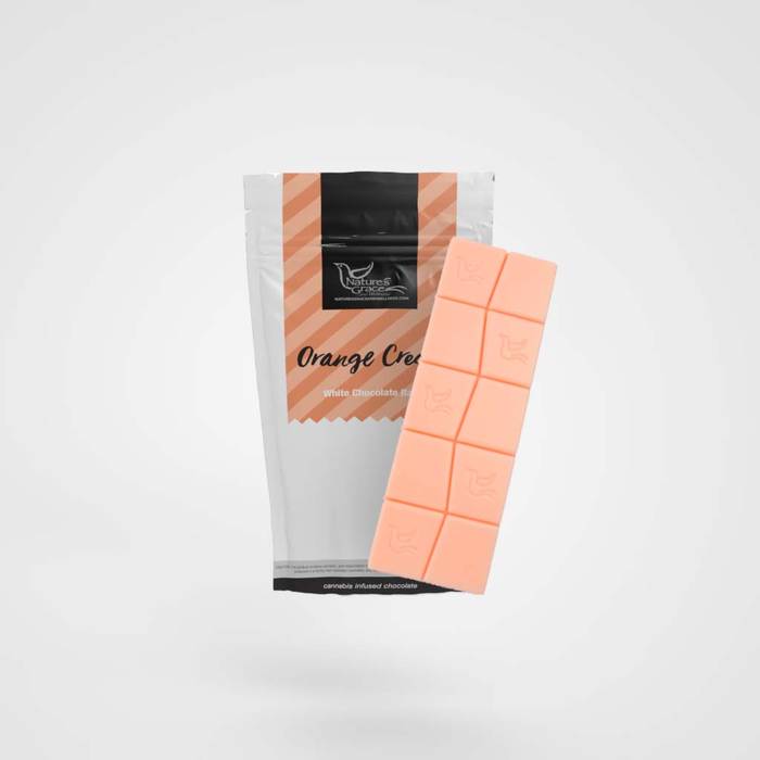 ORANGE CREAM WHITE CHOCOLATE | 100MG