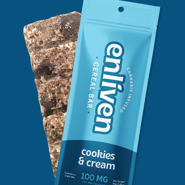 CEREAL BARS | COOKIES AND CREAM | 100MG | 1PK