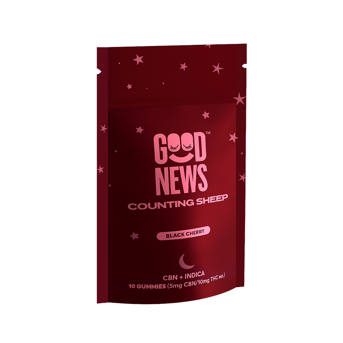 GUMMY | COUNTING SHEEP BLACK CHERRY 1:2 CBN:THC | 100MG | 10PK