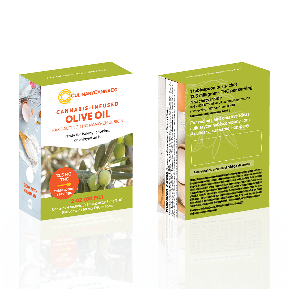 INFUSED | OLIVE OIL | 100MG | 8PK
