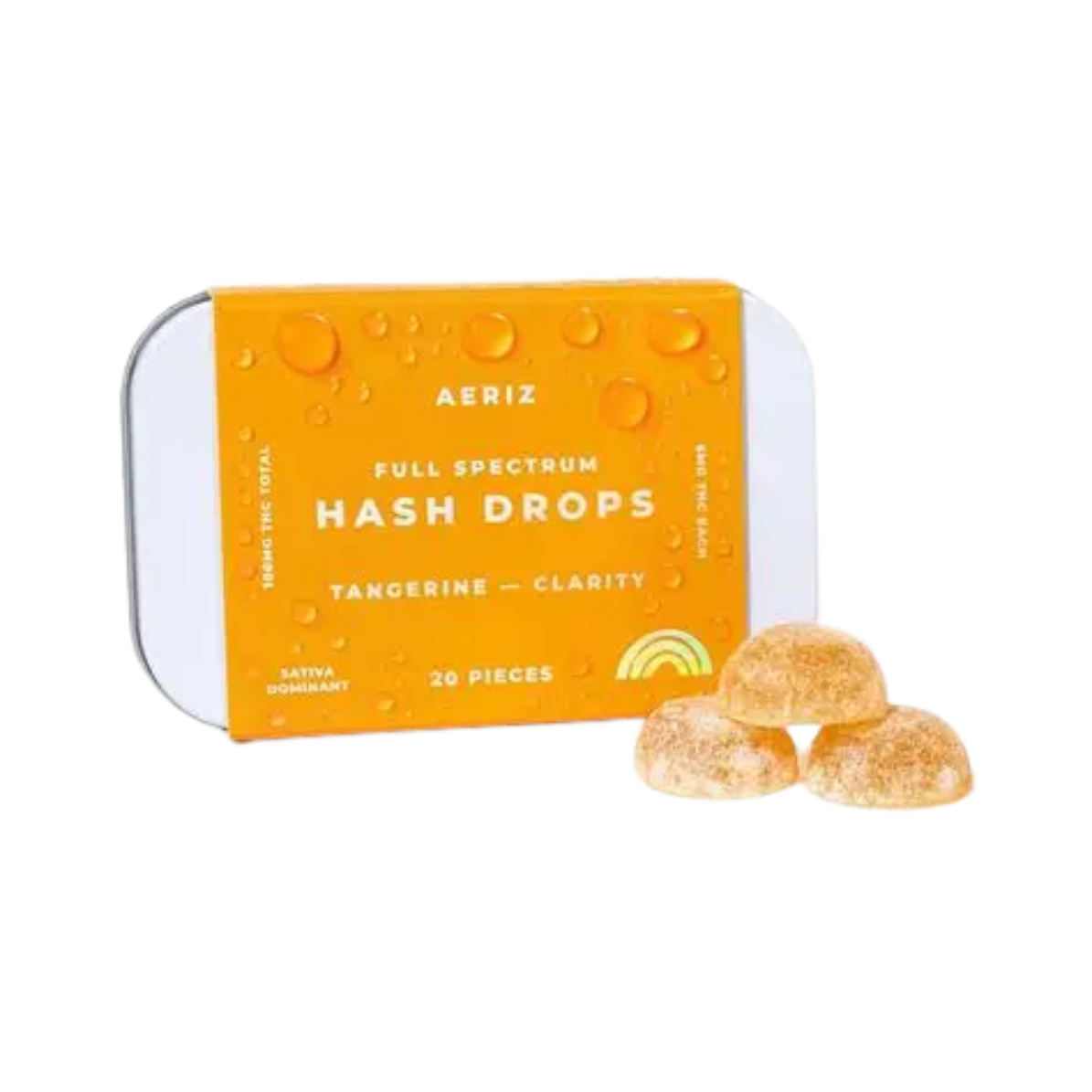 GUMMY | HASH DROP | TANGERINE | 100MG | 20PK
