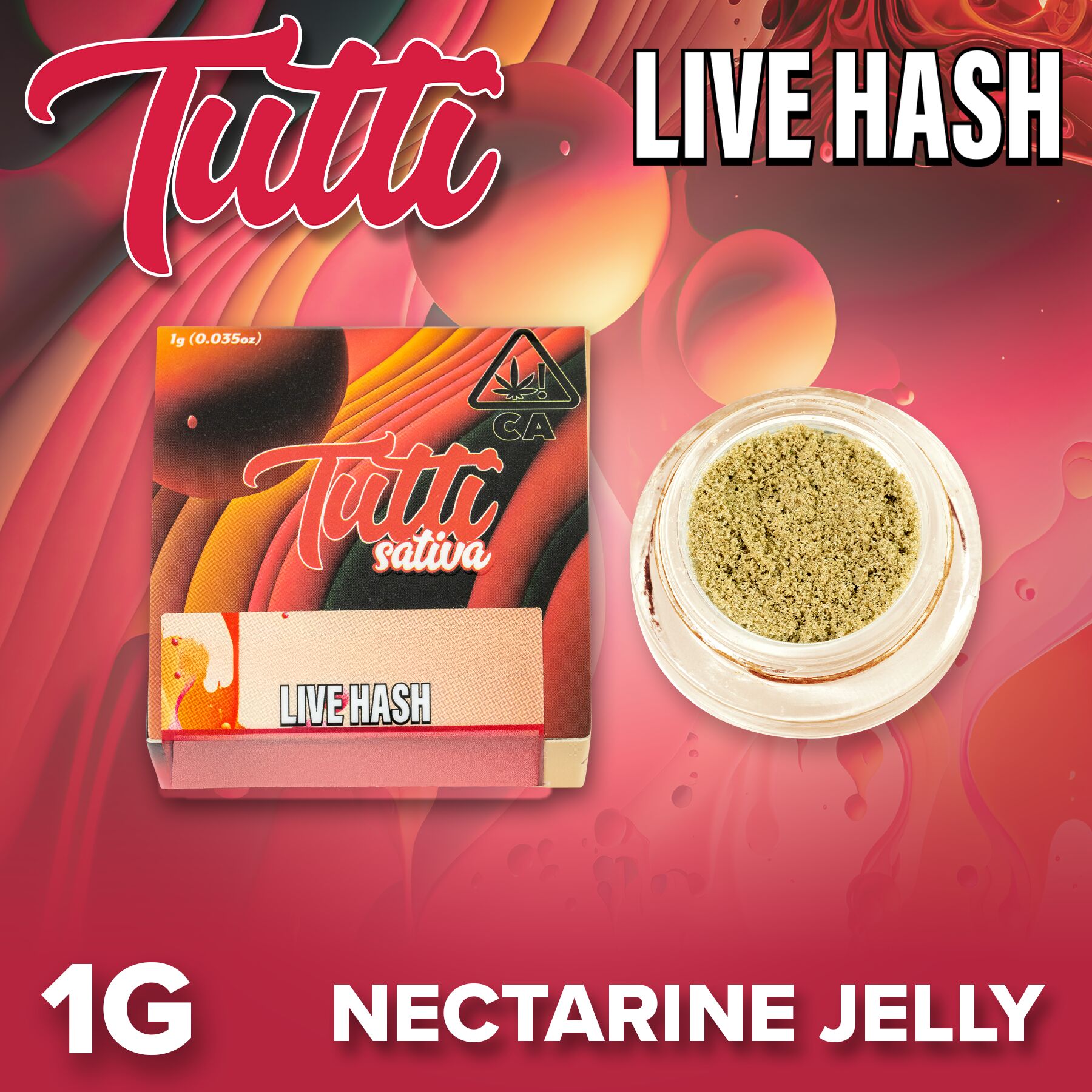 Tutti — NECATRINE JELLY 1.0G HASH