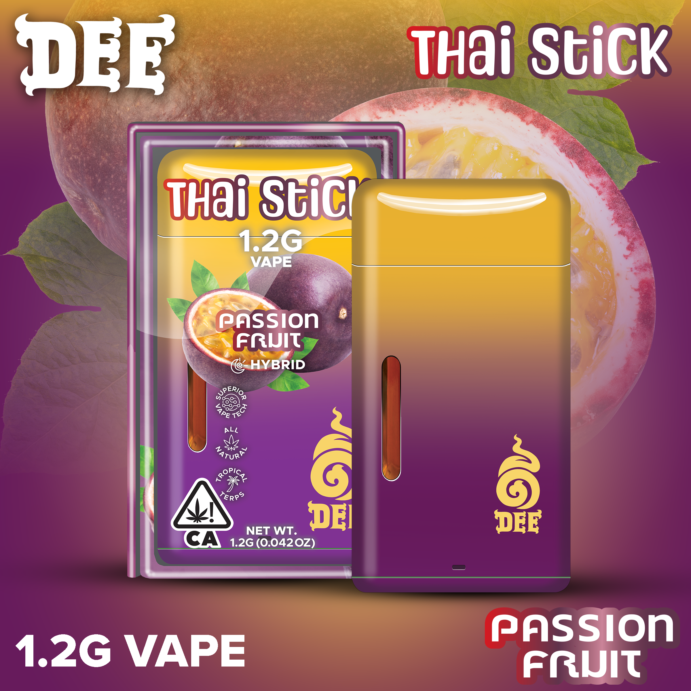 Dee — PASSION FRUIT 1.2G AIO -