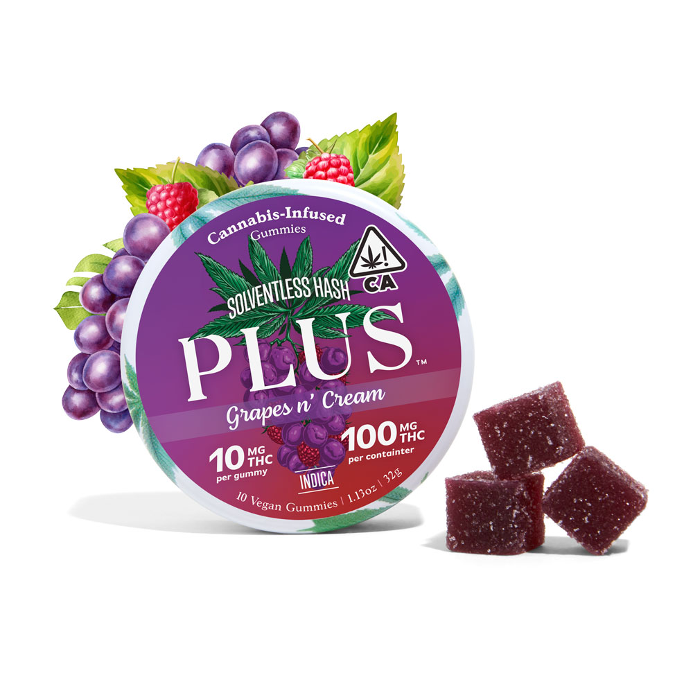 PLUS — GRAPES N CREAM 100MG SOLVENTLESS