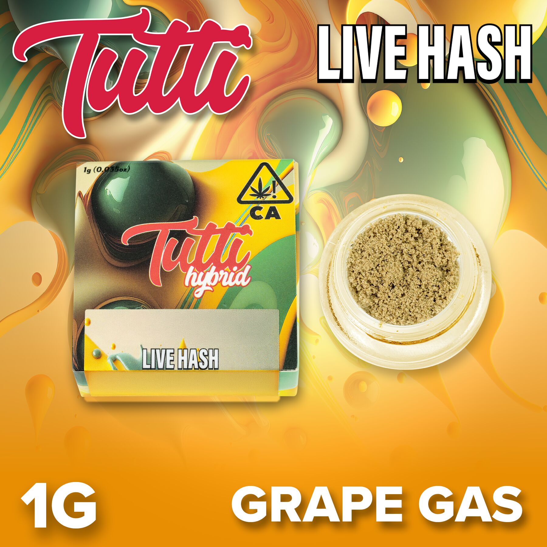 Tutti — GRAPE GAS 1.0G HASH