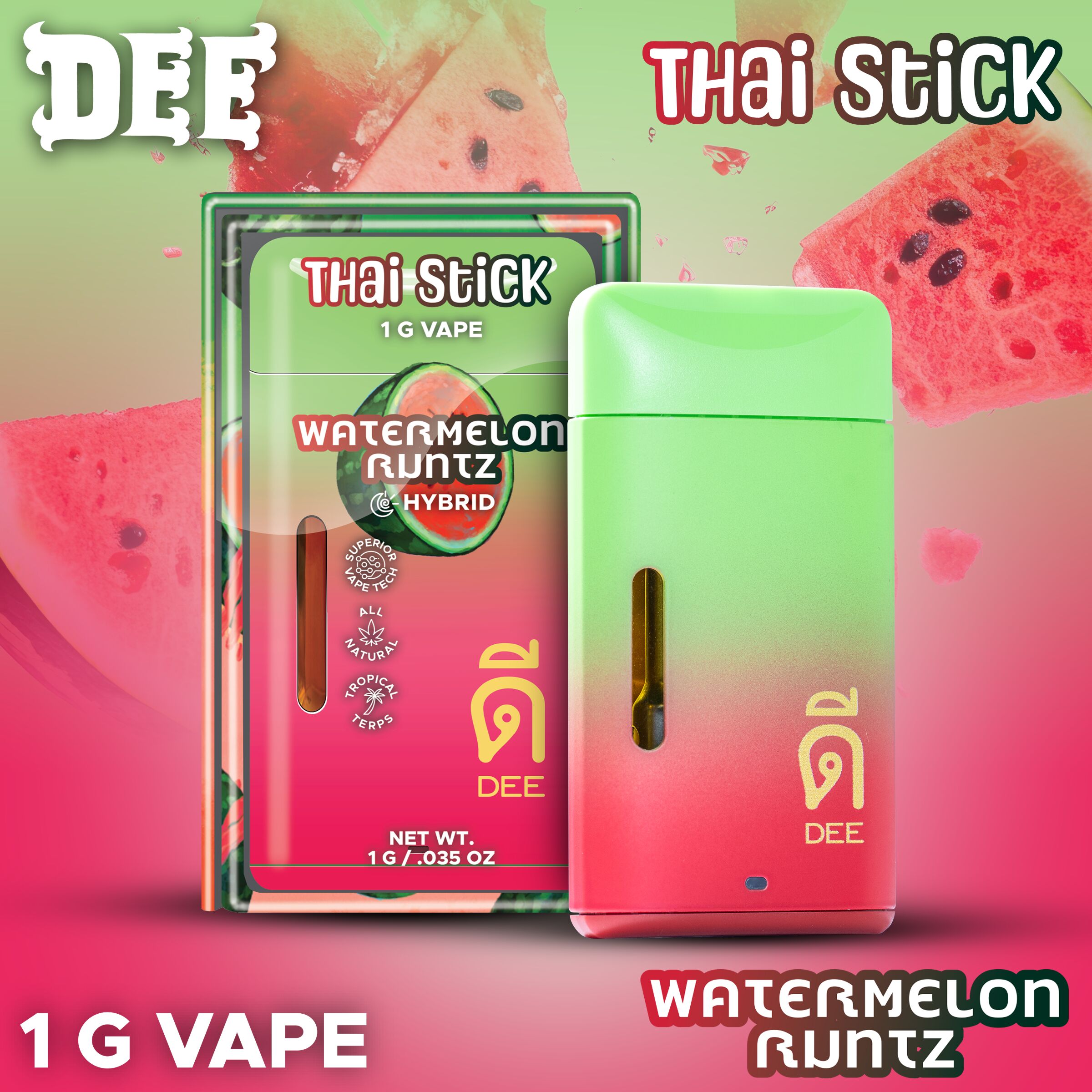 Dee — WATERMELON RUNTZ 1.2G AIO -